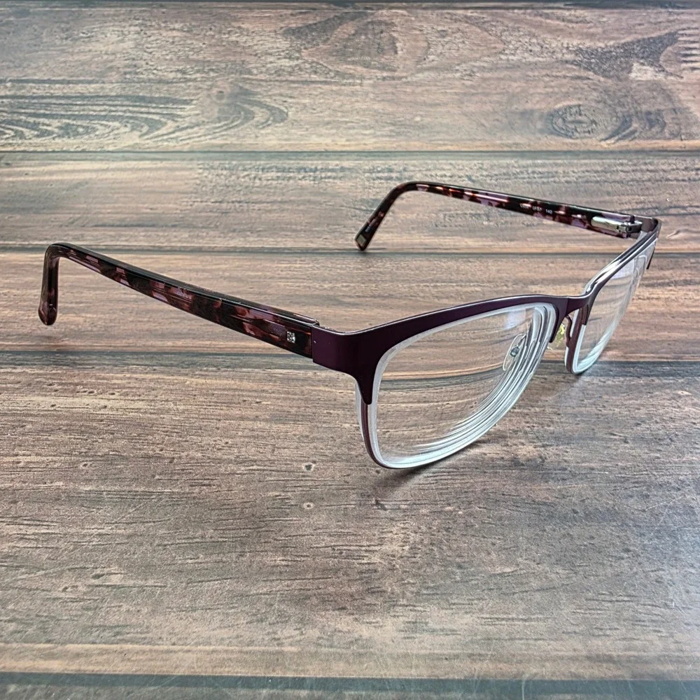 Liz‎ Claiborne L609 0FS7 Plum Tortoise Cat Eye Eyeglasses Frames 140mm Womens